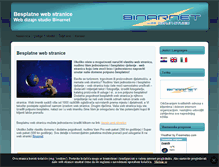Tablet Screenshot of besplatnewebstranice.info
